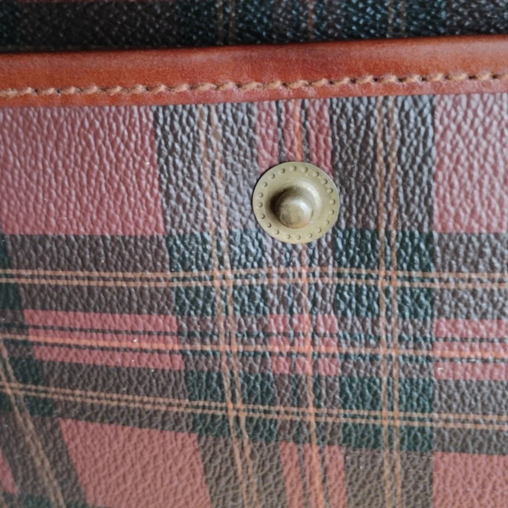 Polo Ralph Lauren Tartan Plaid Satchel.